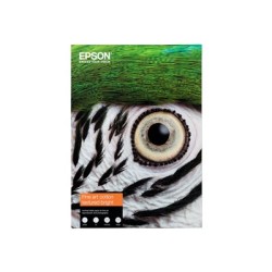 Epson Fine Art II - Bavlna - texturovaný matný - 515 mikronů - jasně bílá - A2 (420 x 594 mm) - 300 g/m? - 25 listy bavlněný