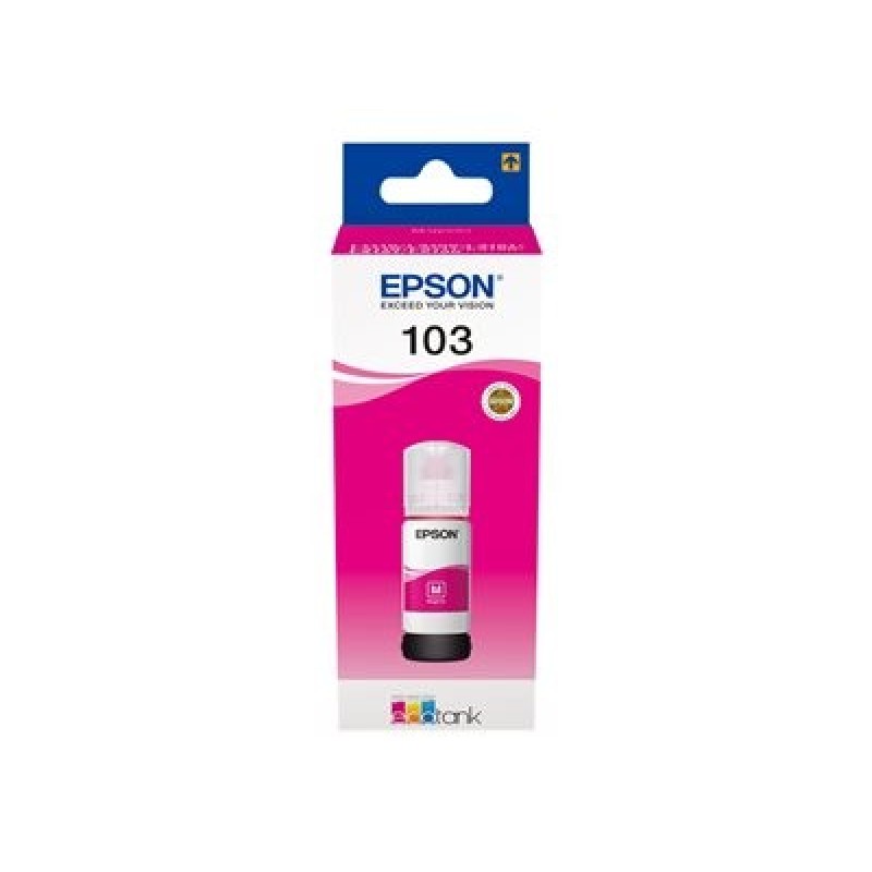 Epson 103 - 65 ml - purpurová - originální - doplnění inkoustu - pro EcoTank L3150, L3151, L5190