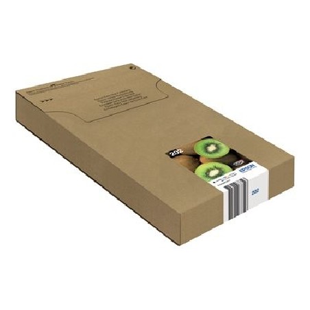 Epson 202 Multipack Easy Mail Packaging - 5-balení - 23.3 ml - černá, žlutá, azurová, purpurová, foto černá - originální