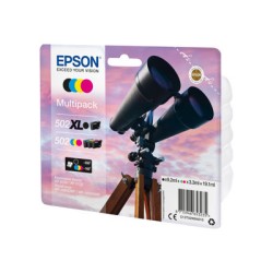 Epson 502XL Multipack - 4-balení - 19.1 ml - Vysoká kapacita - černá, žlutá, azurová, purpurová - originální - blistr s RF /