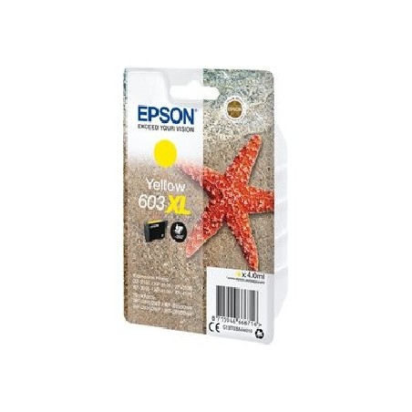 Epson 603XL - 4 ml - XL - žlutá - originální - blistr s RF / akustickým alarmem - inkoustová cartridge - pro Expression Home