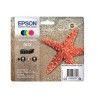 Epson 603 Multipack - 4-balení - černá, žlutá, azurová, purpurová - originální - blistr s RF / akustickým alarmem - inkoustová