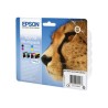 Epson T0715 Multipack - 4-balení - 23.9 ml - černá, žlutá, azurová, purpurová - originální - blistr s RF / akustickým alarmem