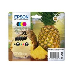 Epson 604XL Multipack - 4-balení - XL - černá, žlutá, azurová, purpurová - originální - blistr s RF / akustickým alarmem