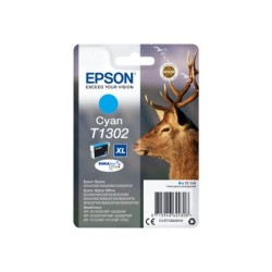 Epson T1302 - 10.1 ml - XL - azurová - originální - blistr s RF / akustickým alarmem - inkoustová cartridge - pro Stylus Office
