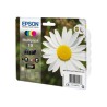 Epson 18 Multipack - 4-balení - 15.1 ml - černá, žlutá, azurová, purpurová - originální - blistr s RF / akustickým alarmem
