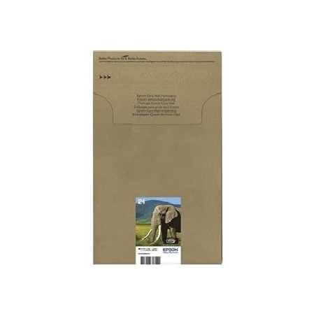 Epson 24 Multipack Easy Mail Packaging - 6-balení - 29.1 ml - černá, žlutá, azurová, purpurová, světlá fialová, světle azurová