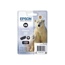 Epson 26 - 4.7 ml - foto černá - originální - blistr s RF / akustickým alarmem - inkoustová cartridge - pro Expression Premium