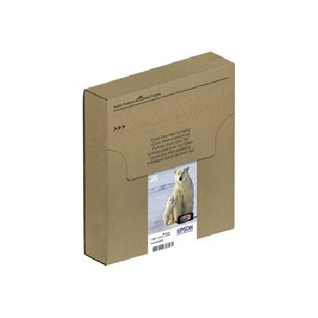 Epson 26 Multipack Easy Mail Packaging - 4-balení - 19.7 ml - černá, žlutá, azurová, purpurová - originální - inkoustová