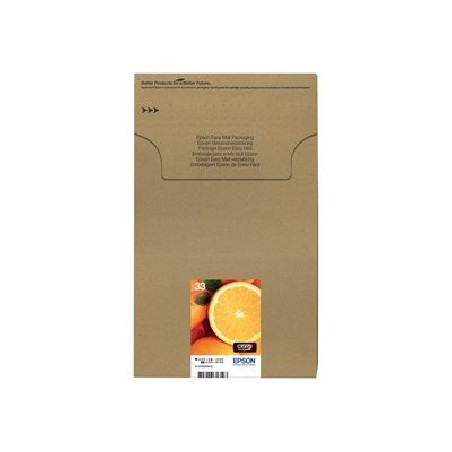 Epson Multipack 33 - 5-balení - černá, žlutá, azurová, purpurová, foto černá - originální - blistr - inkoustová cartridge - pro