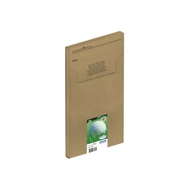 Epson DURABrite Ink Multipack 4-clr 34 EasyMail - 4-balení - 18.7 ml - černá, žlutá, azurová, purpurová - originální