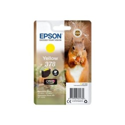 Epson 378 - 4.1 ml - žlutá - originální - blistr s RF / akustickým alarmem - inkoustová cartridge - pro Expression Home