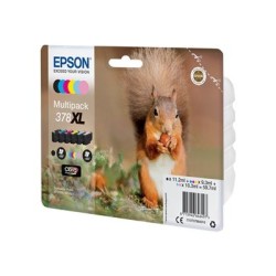 Epson 378XL Multipack - 6-balení - 59.7 ml - XL - černá, žlutá, azurová, purpurová, světlá fialová, světle azurová - originální