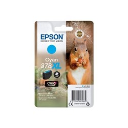 Epson 378XL - 9.3 ml - XL - azurová - originální - blistr s RF / akustickým alarmem - inkoustová cartridge - pro Expression