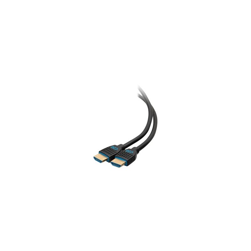 C2G 2ft 4K HDMI Cable - Performance Series Cable - Ultra Flexible - M/M - HDMI kabel - HDMI s piny (male) do HDMI s piny (male)
