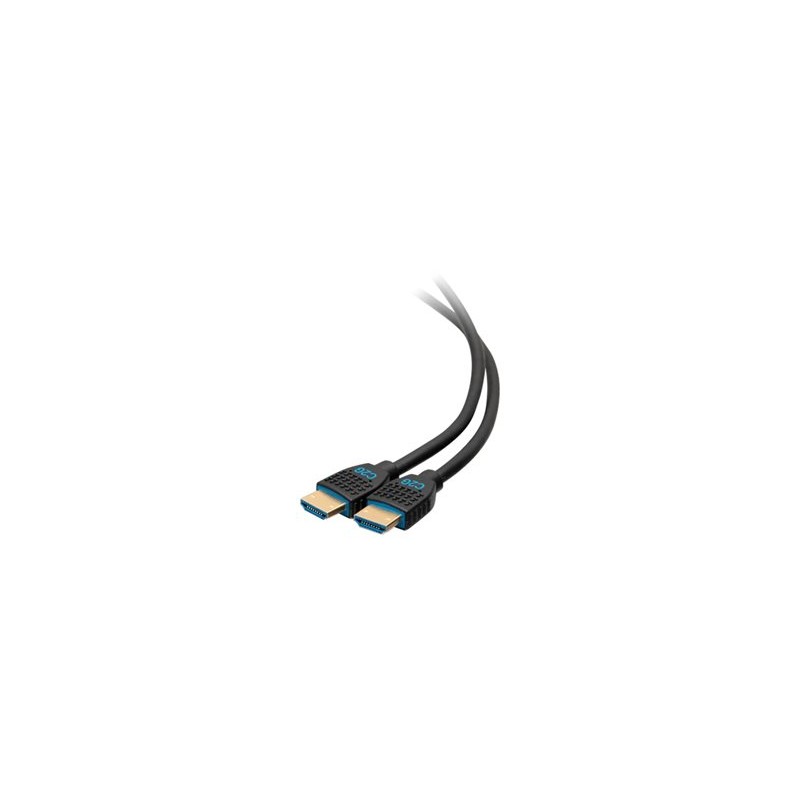 C2G 18in 4K HDMI Cable - Performance Series Cable - Ultra Flexible - M/M - HDMI kabel - HDMI s piny (male) do HDMI s piny