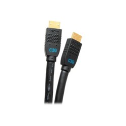 C2G 50ft Ultra Flexible 4K Active HDMI Cable Gripping 4K 60Hz - In-Wall M/M - Kabel HDMI s ethernetem - HDMI s piny (male) do