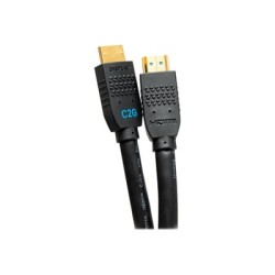 C2G 25ft Ultra Flexible 4K Active HDMI Cable Gripping 4K 60Hz - In-Wall M/M - Kabel HDMI s ethernetem - HDMI s piny (male) do