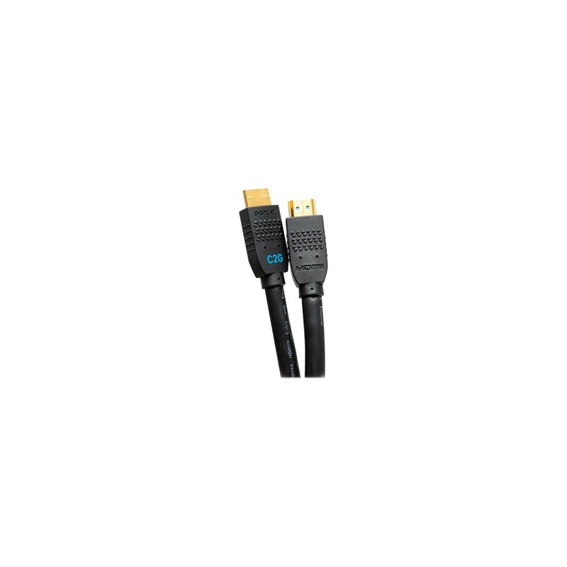 C2G 25ft Ultra Flexible 4K Active HDMI Cable Gripping 4K 60Hz - In-Wall M/M - Kabel HDMI s ethernetem - HDMI s piny (male) do