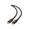 C2G 2.5ft (0.8m) USB-C Male to USB-C Male Cable (20V 5A) - USB4 (40Gbps) - USB kabel - USB-C (M) do USB-C (M) - USB 2.0 / USB