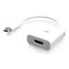 C2G USB-C to HDMI Audio/Video Adapter Converter - 4K 60Hz - White - Video adaptér - USB-C s piny (male) do HDMI se zdířkami