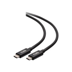 C2G 3.3ft (1m) USB-C Male to USB-C Male Cable (20V 5A) - USB4 (40Gbps) - USB kabel - USB-C (M) do USB-C (M) - USB 2.0 / USB 3.2