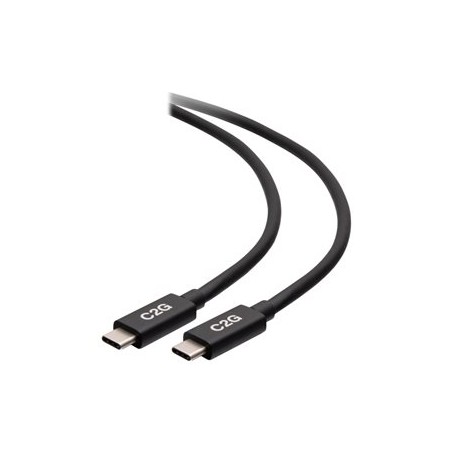 C2G 3.3ft (1m) USB-C Male to USB-C Male Cable (20V 5A) - USB4 (40Gbps) - USB kabel - USB-C (M) do USB-C (M) - USB 2.0 / USB 3.2