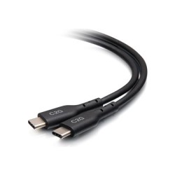 C2G 12ft (3.7m) USB-C Male to USB-C Male Cable (20V 5A) - USB 2.0 (480Mbps) - USB kabel - USB-C (M) do USB-C (M) - USB 2.0 - 20