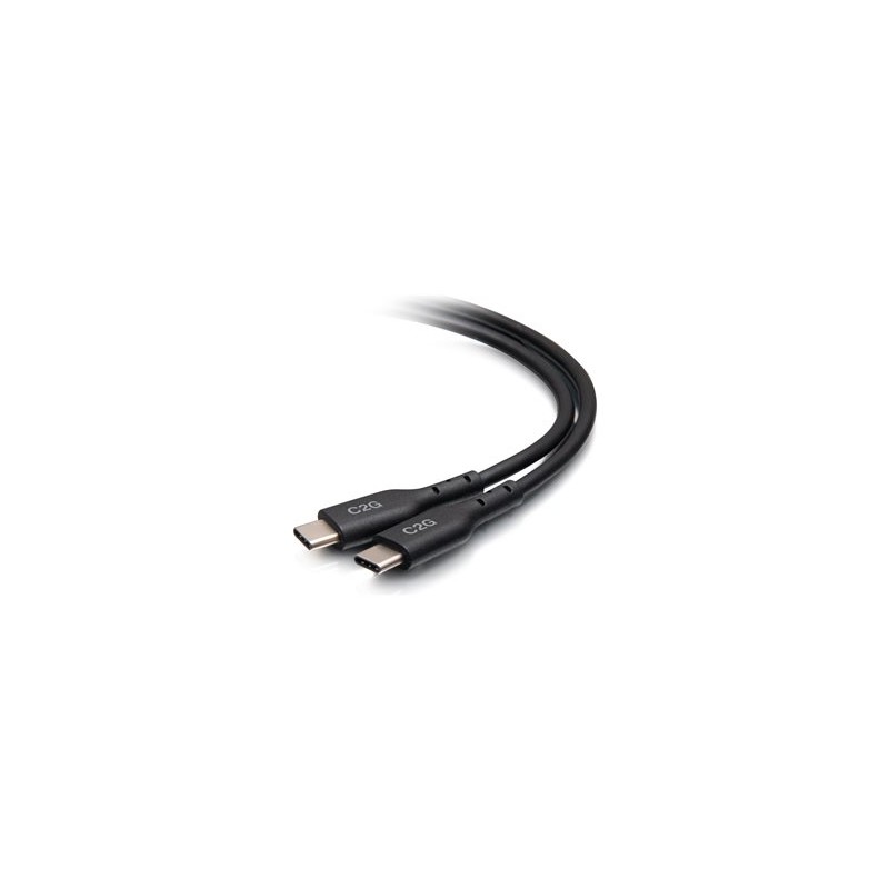 C2G 12ft (3.7m) USB-C Male to USB-C Male Cable (20V 5A) - USB 2.0 (480Mbps) - USB kabel - USB-C (M) do USB-C (M) - USB 2.0 - 20