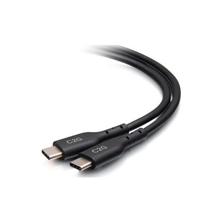C2G 1.5ft (0.5m) USB-C Male to USB-C Male Cable (20V 5A) - USB 2.0 (480Mbps) - USB kabel - USB-C (M) do USB-C (M) - USB 2.0