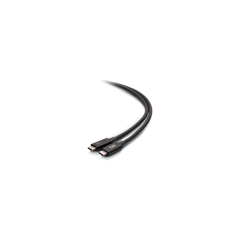 C2G 6ft Thunderbolt 4 USB C Active Cable - USB C to USB C - 40Gbps - M/M - Kabel Thunderbolt - USB-C (M) do USB-C (M) - USB 3.2