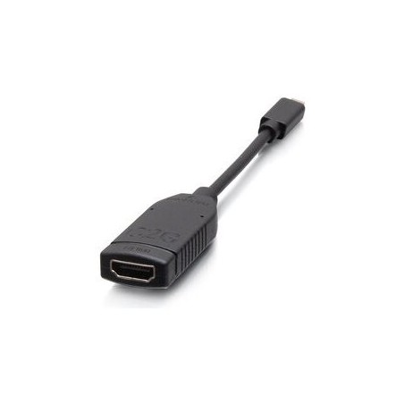 C2G Micro HDMI to HDMI Dongle Adapter Converter - HDMI kabel - 19 pin micro HDMI Type D s piny (male) pájený do HDMI se