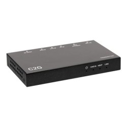 C2G HDMI + RS232 + IR TX Box - Rozšiřující zařízení /video/audio/sériové - HDMI, HDBaseT - až 70 m