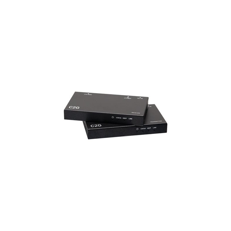 C2G HDMI HDBaseT over Cat5e, Cat6, Cat6a Extender Kit - Transmitter to Box Receiver - 4K 60Hz - Video/audio nástavec - HDMI