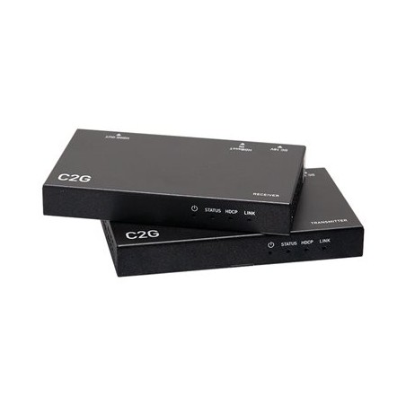 C2G HDMI HDBaseT over Cat5e, Cat6, Cat6a Extender Kit - Transmitter to Box Receiver - 4K 60Hz - Video/audio nástavec - HDMI
