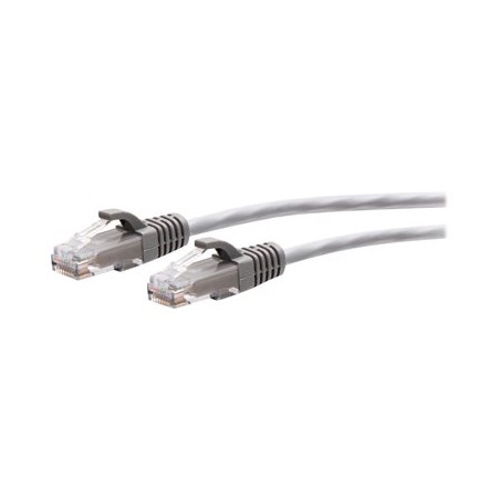 C2G 9ft (2.7m) Cat6a Snagless Unshielded (UTP) Slim Ethernet Network Patch Cable - Gray - Patch kabel - RJ-45 (M) do RJ-45 (M)