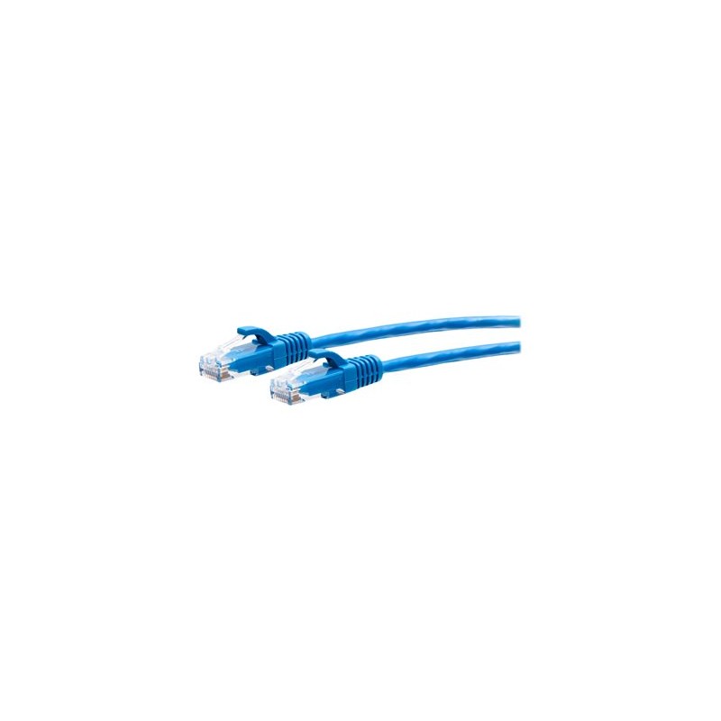 C2G 1ft (0.3m) Cat6a Snagless Unshielded (UTP) Slim Ethernet Network Patch Cable - Blue - Patch kabel - RJ-45 (M) do RJ-45 (M)