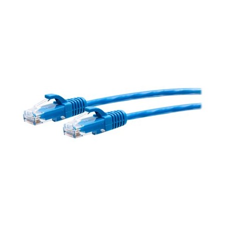 C2G 4ft (1.2m) Cat6a Snagless Unshielded (UTP) Slim Ethernet Network Patch Cable - Blue - Patch kabel - RJ-45 (M) do RJ-45 (M)
