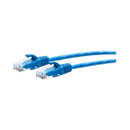 C2G 5ft (1.5m) Cat6a Snagless Unshielded (UTP) Slim Ethernet Network Patch Cable - Blue - Patch kabel - RJ-45 (M) do RJ-45 (M)