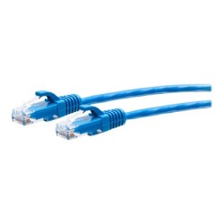 C2G 9ft (2.7m) Cat6a Snagless Unshielded (UTP) Slim Ethernet Network Patch Cable - Blue - Patch kabel - RJ-45 (M) do RJ-45 (M)