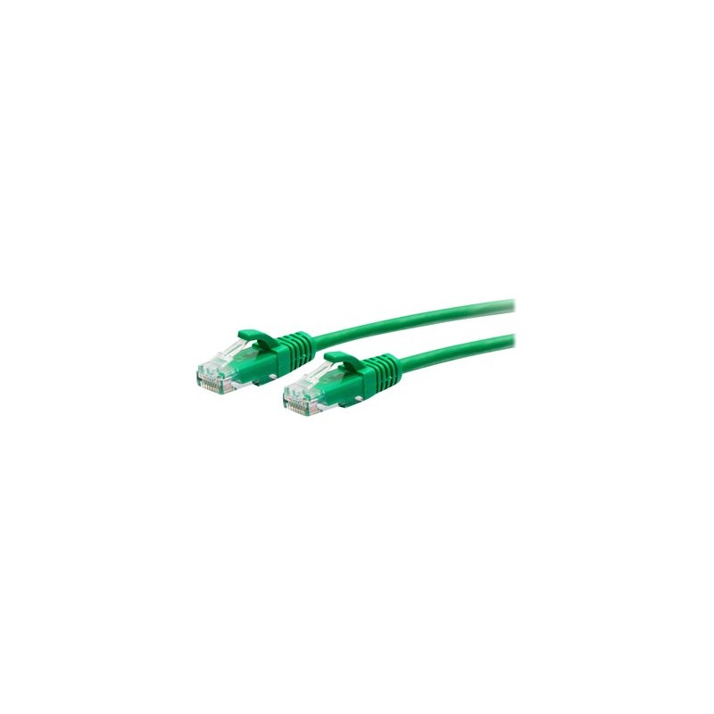 C2G 25ft (7.6m) Cat6a Snagless Unshielded (UTP) Slim Ethernet Network Patch Cable - Green - Patch kabel - RJ-45 (M) do RJ-45