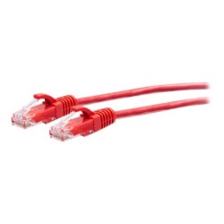 C2G 7ft (2.1m) Cat6a Snagless Unshielded (UTP) Slim Ethernet Network Patch Cable - Red - Patch kabel - RJ-45 (M) do RJ-45 (M)