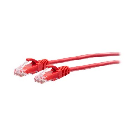 C2G 10ft (3m) Cat6a Snagless Unshielded (UTP) Slim Ethernet Network Patch Cable - Red - Patch kabel - RJ-45 (M) do RJ-45 (M)