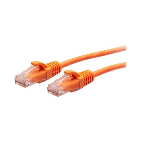 C2G 7ft (2.1m) Cat6a Snagless Unshielded (UTP) Slim Ethernet Network Patch Cable - Orange - Patch kabel - RJ-45 (M) do RJ-45