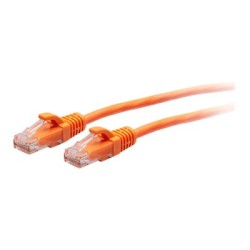 C2G 3ft (0.9m) Cat6a Snagless Unshielded (UTP) Slim Ethernet Network Patch Cable - Orange - Patch kabel - RJ-45 (M) do RJ-45