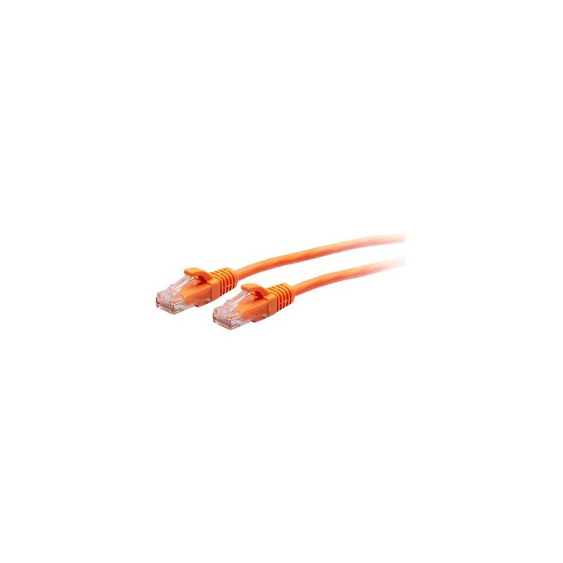 C2G 5ft (1.5m) Cat6a Snagless Unshielded (UTP) Slim Ethernet Network Patch Cable - Orange - Patch kabel - RJ-45 (M) do RJ-45