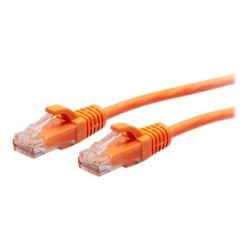 C2G 15ft (4.5m) Cat6a Snagless Unshielded (UTP) Slim Ethernet Network Patch Cable - Orange - Patch kabel - RJ-45 (M) do RJ-45