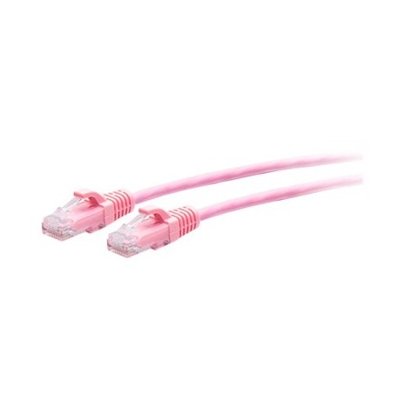 C2G 3ft (0.9m) Cat6a Snagless Unshielded (UTP) Slim Ethernet Network Patch Cable - Pink - Patch kabel - RJ-45 (M) do RJ-45 (M)