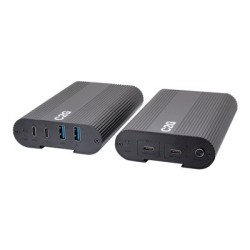 C2G Superbooster 2X4 USB Over Cat6a Extender Switch - USB 3.2 GEN1 (5Gbps) - Rozširovací zarízení USB - USB 3.2 Gen 1 - pres