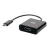 C2G 4K USB C to HDMI Adapter - 4K 60Hz - Video adaptér - 24 pin USB-C s piny (male) do HDMI se zdířkami (female) - černá